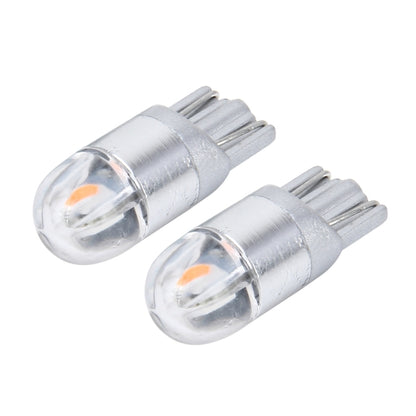 2 PCS T10 2W 2 SMD-3030 LED Car Clearance Lights Lamp, DC 12V (Yellow Light) by buy2fix