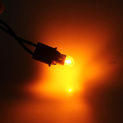 2 PCS T10 2W 2 SMD-3030 LED Car Clearance Lights Lamp, DC 12V (Yellow Light) by buy2fix