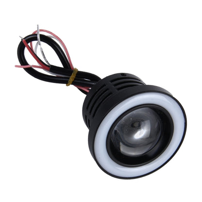 2 PCS 2.5 inch 10W 900 LM 6000K Car Fog Lights with Colorful Angle Eye Light, DC 12V(White Light) - Fog / Driving Lights by buy2fix | Online Shopping UK | buy2fix