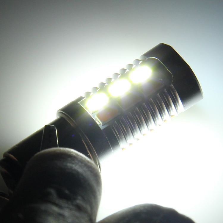 2 PCS 1157/BAY15D 6W 22 SMD-5730-LEDs White + Yellow Light Brake Light Turn Light, DC 12V by buy2fix