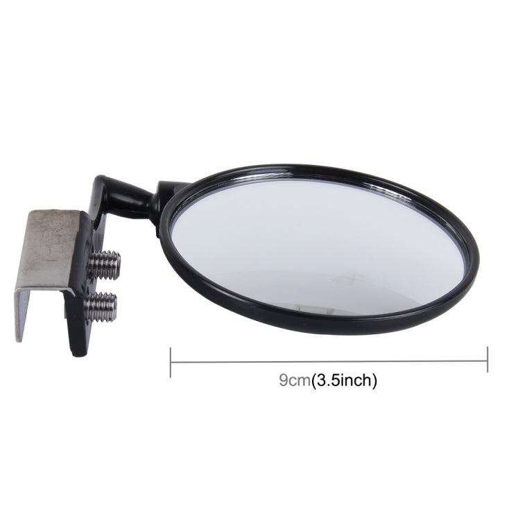 Vehicle Front Blind Area Wide-angle Adjustable Left Side Observation Mirror (Black) - Convex Mirror & Accessories by buy2fix | Online Shopping UK | buy2fix