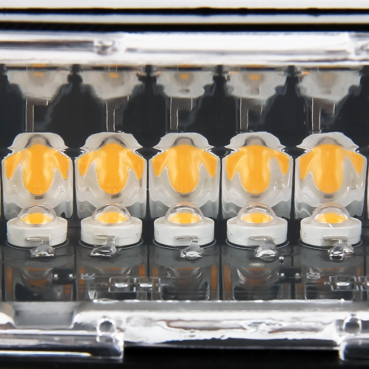 DC 12V 4.2W 16LEDs Crystal Lamp Beads Car Windshield Warning Lamp 18 Flash Patterns(Adjustable) - Warning Lights by buy2fix | Online Shopping UK | buy2fix
