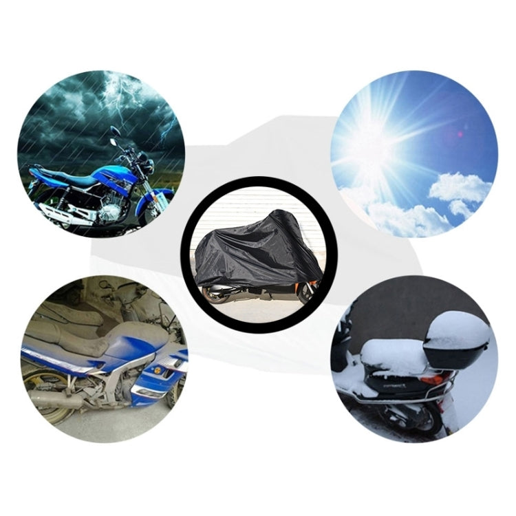 190T Polyester Taffeta All Season Waterproof Sun Motorcycle Mountain Bike Cover Dust & Anti-UV Outdoor Camouflage Bicycle Protector, Size: XL by buy2fix