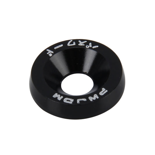 10 PCS Car Modified Screw Gaskets Bodywork Stainless Steel Gasket Bolts, Diameter: 19mm(Black) by buy2fix