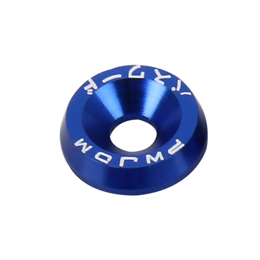 10 PCS Car Modified Screw Gaskets Bodywork Stainless Steel Gasket Bolts, Diameter: 19mm(Blue) by buy2fix