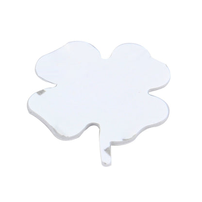 Four Leaf Clover Herb Luck Symbol Badge Emblem Labeling Sticker Styling Car Dashboard  Decoration, Size: 4*3.3cm - 3D Metal Sticker by buy2fix | Online Shopping UK | buy2fix