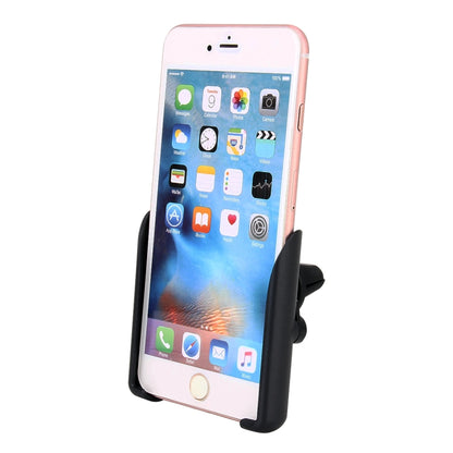 Universal Car Air Vent Mount Phone Holder Stand, Clip Width: 6-8.5cm, For iPhone, Galaxy, Sony, Lenovo, HTC, Huawei and other Smartphones (Red) - Car Holders by buy2fix | Online Shopping UK | buy2fix