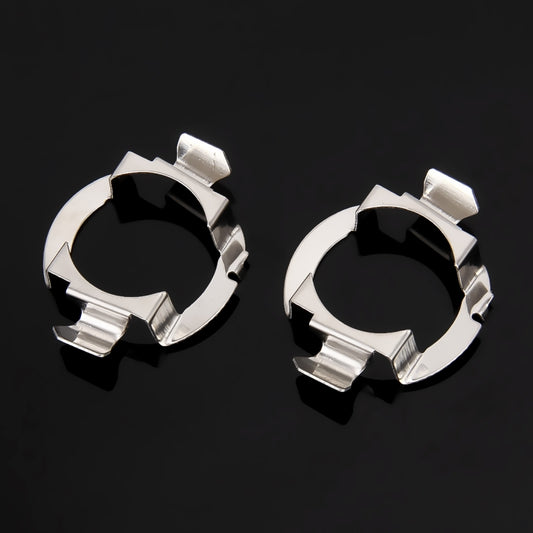 TK-123 1 Pair H7 LED Headlight Bulb Base Retainer Holder Adapter, For Audi: A3, A4L, A6L; Buick: Regal, Excelle, LaCrosse by buy2fix