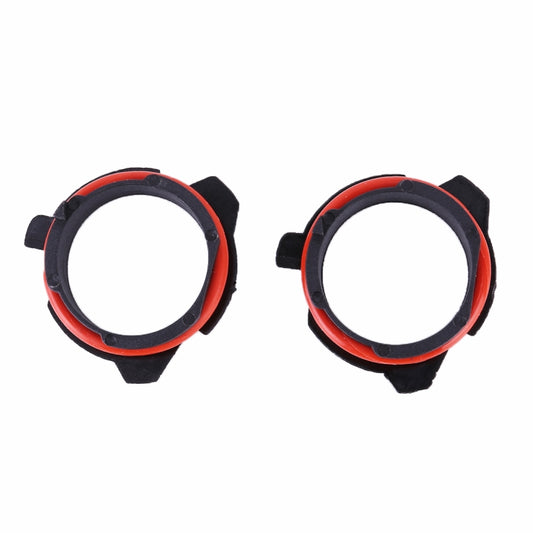 1 Pair TK-125 H7 LED Headlight Bulb Base Retainer Holder Adapter for BMW E39-2 / 5 Series / Z Series by buy2fix