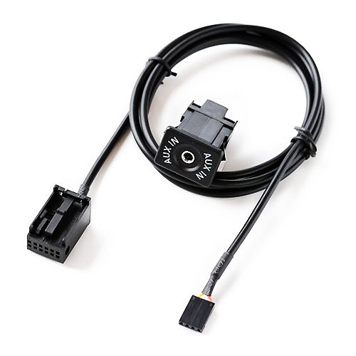 AUX-Schnittstelle + Kabelhärte für BMW MINI ONE COOPER E39 E53 X5Z4 E85 E86 X3 E83, Kabellänge: 1,5 m