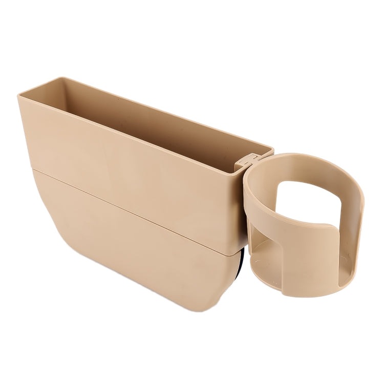 Universal Car Multi-functional Console Side Pocket Seat Gap Side Storage Box(Beige) - Stowing Tidying by buy2fix | Online Shopping UK | buy2fix