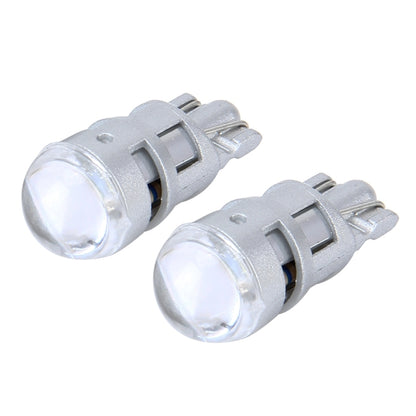 10 PCS T10 1W 50LM Car Clearance Light with SMD-3030 Lamp, DC 12V(Blue Light) - Clearance Lights by buy2fix | Online Shopping UK | buy2fix