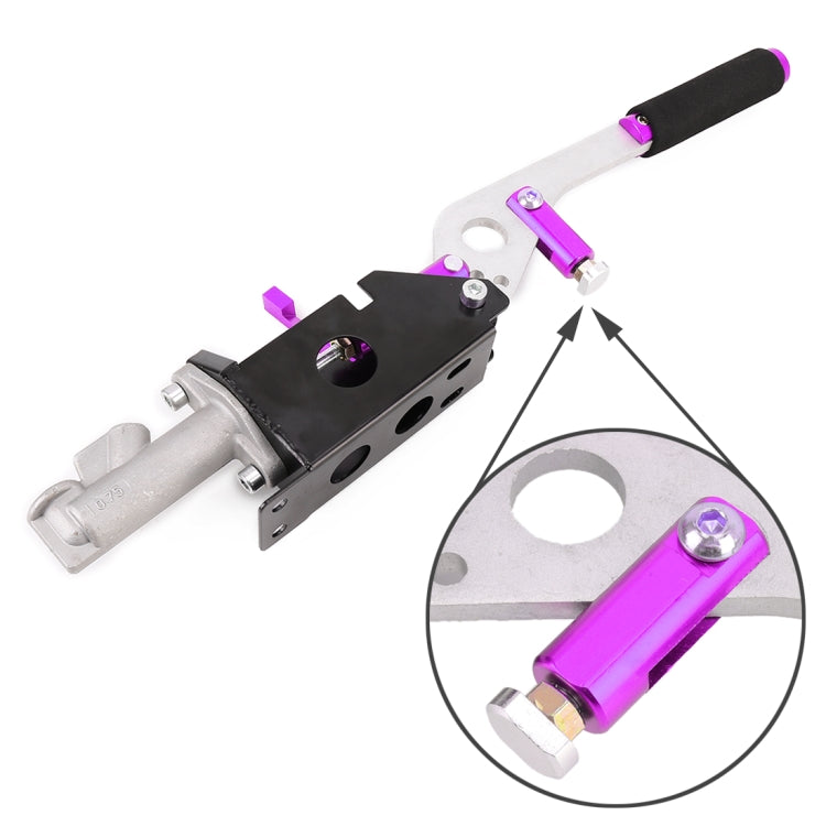 Car Modification Racing Hydraulic Drift Handbrake Short Straight Handle(Purple) - In Car by buy2fix | Online Shopping UK | buy2fix