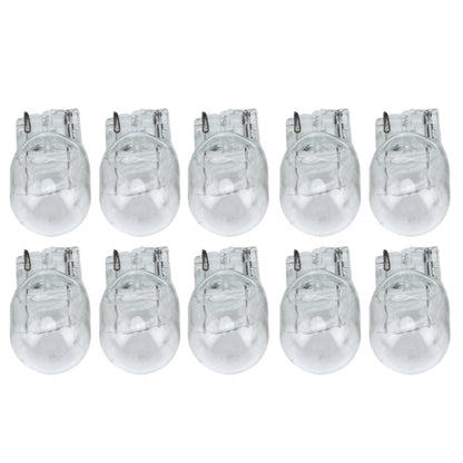 10 PCS 7440 3W Car Turn Light with Glass Shell, DC 12V (Warm White) - Arrow Turn Lights by buy2fix | Online Shopping UK | buy2fix