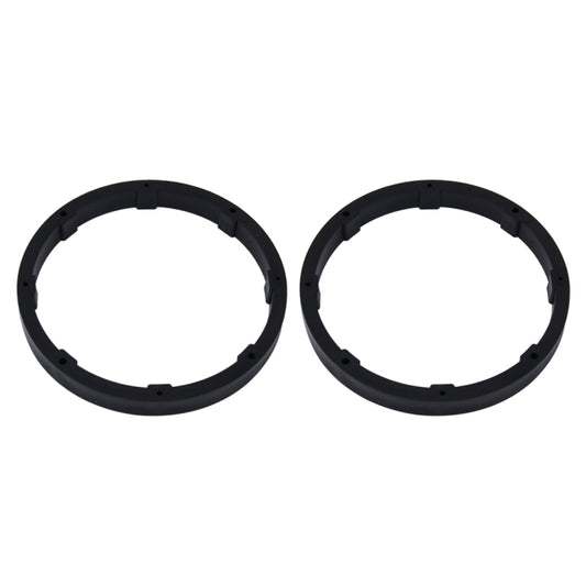2 PCS 6.5 inch Car Auto ABS Loudspeaker Base Protection Solid Cover Holder Mat, Inner Diameter: 14.5cm by buy2fix