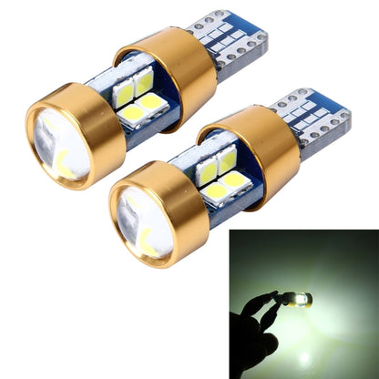 2 PCS T10 3W Error-Free Car Clearance Light with 19 SMD-3030 LED Lamp, DC 12V (White Light) - Clearance Lights by buy2fix | Online Shopping UK | buy2fix