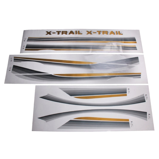 3 PCS SUV Body Decorative Strip Brand Car Streamline Shining Sticker For Honda CRV Nissarl X-Trail/Qashqai/Murano series by buy2fix
