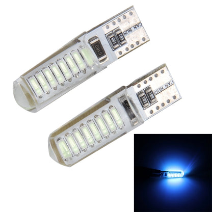 2PCS T10 3W 16 SMD-4014 LEDs Car Clearance Lights Lamp, DC 12V(Ice Blue Light) - Clearance Lights by buy2fix | Online Shopping UK | buy2fix