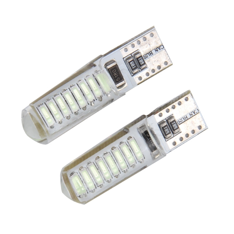 2PCS T10 3W 16 SMD-4014 LEDs Car Clearance Lights Lamp, DC 12V(Ice Blue Light) - Clearance Lights by buy2fix | Online Shopping UK | buy2fix