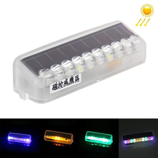 Car Styling Solar Warning Flash LED Anti-collision Decorative Light(Colorful Light) - Warning Lights by buy2fix | Online Shopping UK | buy2fix