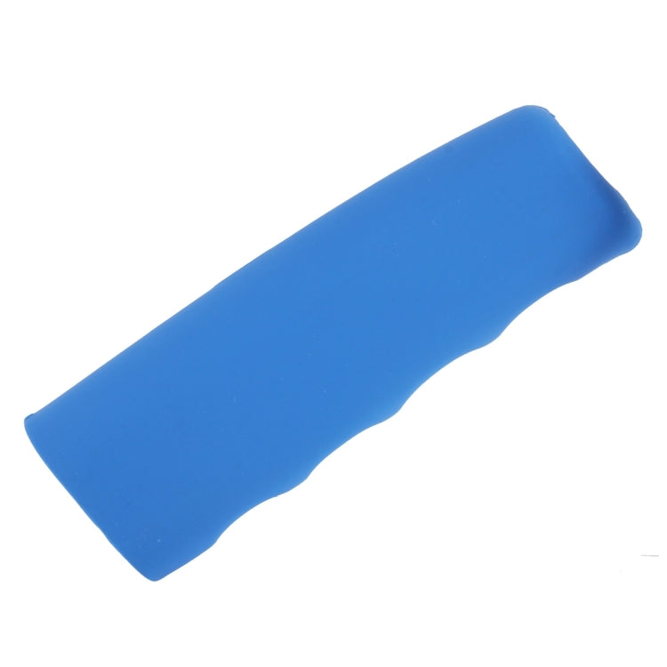 Rubber Car Hand Brake Cover Shift Knob Gear Stick Cushion Cover Car Accessory Interior Decoration Pad(Blue) by buy2fix