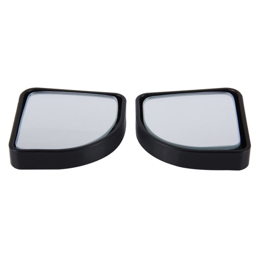 3R-015 2 PCS Car Blind Spot Rear View Wide Angle Mirror, Diameter: 5cm(Black) by 3R
