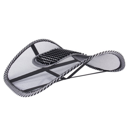 Car Season Universal Ice Milk Mesh Breathable Massage Waist Pillow Mat by buy2fix