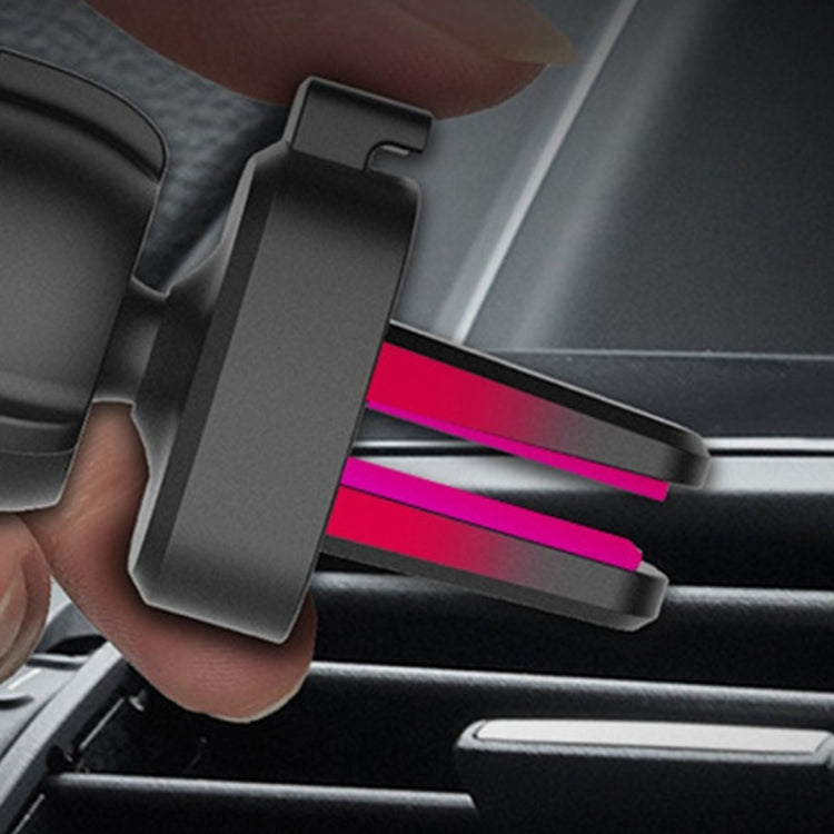 Big Eyes Pattern Gravity Cartoon Air Vent Car Mount Phone Holder(Black) by buy2fix