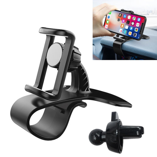 Multi-function Vehicle Navigation Frame Dashboard Car Mount Phone Holder, with Air Outlet by buy2fix