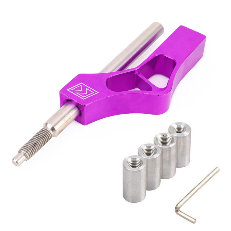 Car Modification Heightening Gear Shifter Extension Rod Adjustable Height Adjuster Lever Shift Lever with Adapters for Honda(Purple) by buy2fix