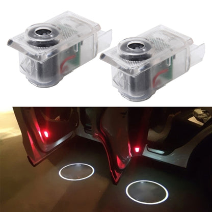 2 PCS LED Car Door Welcome Logo Car Brand 3D Shadow Lights for Volvo - Door Lights by buy2fix | Online Shopping UK | buy2fix