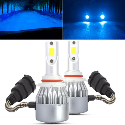 2 PCS 9005 18W 1800 LM 8000K IP68 Casnbus Constant Current Car LED Headlight with 2 COB Lamps, DC 9-36V(Ice Blue Light) - LED Headlamps by buy2fix | Online Shopping UK | buy2fix
