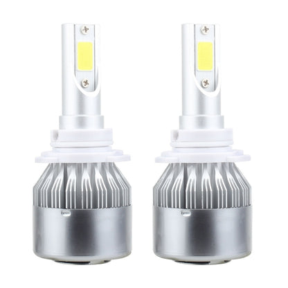 2 PCS 9005 18W 1800 LM 6000K IP68 Casnbus Constant Current Car LED Headlight with 2 COB Lamps, DC 9-36V(White Light) - LED Headlamps by buy2fix | Online Shopping UK | buy2fix