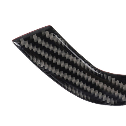 Car Carbon Fiber Window Lift Panel With Folding Key Soild Decorative Sticker for Left Drive BMW Z4 2009-2015 by buy2fix
