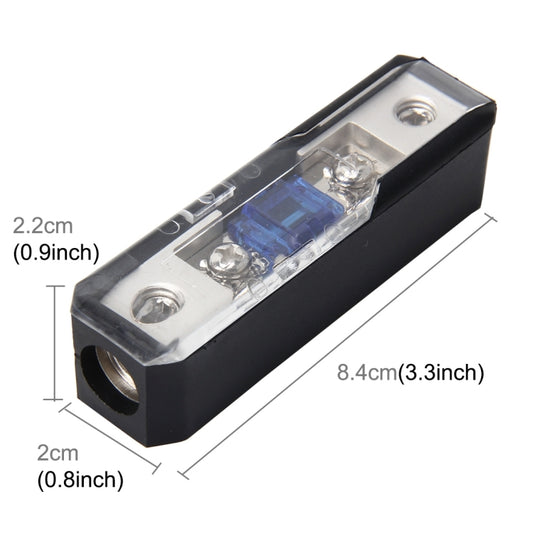Car Stereo Car Audio Fuse Holder Insurance 60A Car Audio Fuse Holder Car Auto Fuse Holder Blade Fuse Holder for Car Audio by buy2fix