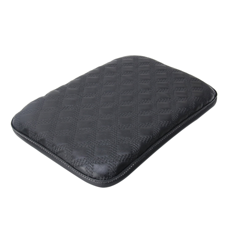 Universal Comfortable Automotive Armrest Mats Car Armrests Cover Vehicle Center Console Arm Rest Seat Box Soft Mats Cushion, Size: 29.5*21cm(Black) - Seat Accessories by buy2fix | Online Shopping UK | buy2fix