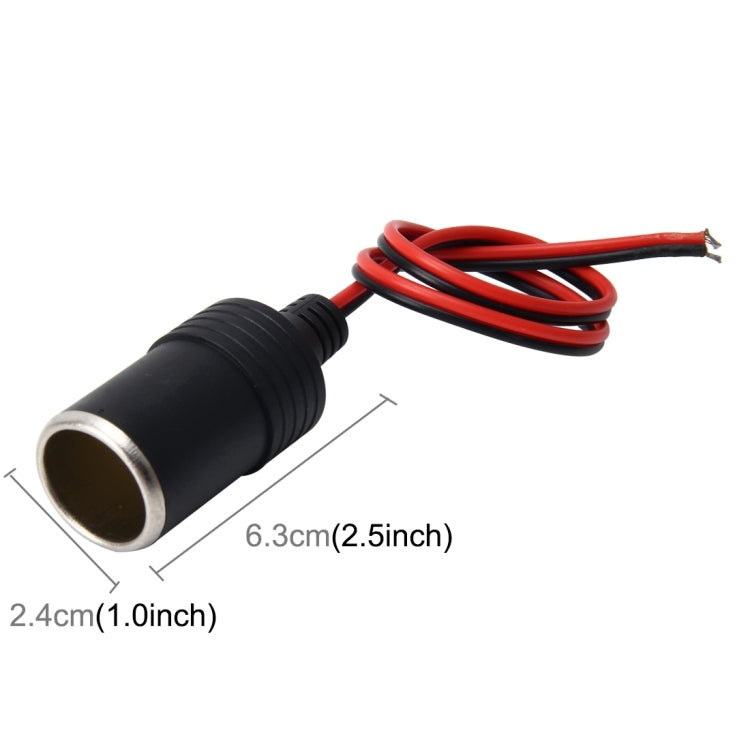 DC 12V Car Cigarette Lighter Power Plug Socket, Extension Cord Cable Length: 35 cm - Cigar Socket by buy2fix | Online Shopping UK | buy2fix