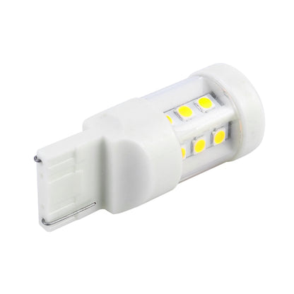 2 PCS T20 / 7440 4.5W DC 12V 6000K 360LM Car Auto Ceramics Turn Lights / Reversing Light 18LEDs SMD-3030 Lamps, with Projector Lens (White Light) - Brake Lights by buy2fix | Online Shopping UK | buy2fix