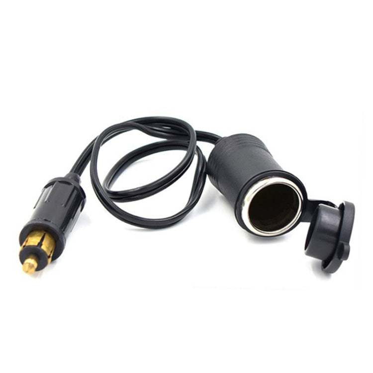 Car 15A 12-24V Multi-functional European Standard Connector Cigarette Lighter for BMW / Motorcycles with 30cm Power Cable - Cigar Socket by buy2fix | Online Shopping UK | buy2fix