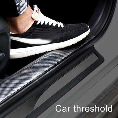 Universal Car Door Threshold Decoration Strip Decorative Sticker, Size : 5CM x 3M(Black) - Decorative Strip by buy2fix | Online Shopping UK | buy2fix