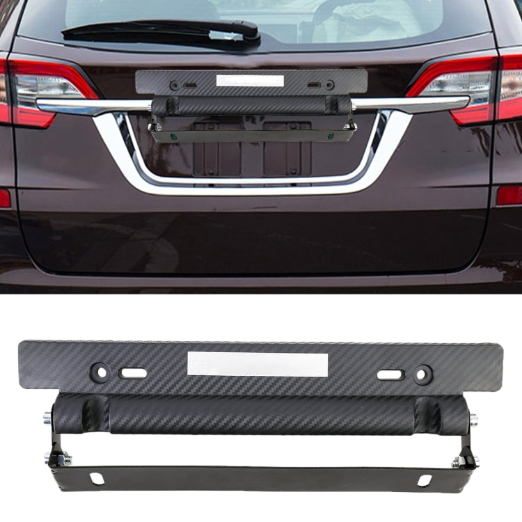 Universal Car License Holder Number Plate Frame Adjustable License Plate Holder - License Plate Covers & Frames by buy2fix | Online Shopping UK | buy2fix