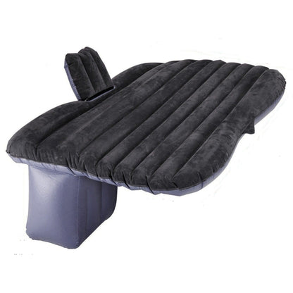 Car Travel Inflatable Mattress Air Bed Camping Universal SUV Back Seat Couch With Protection Air Cushion(Black) by buy2fix