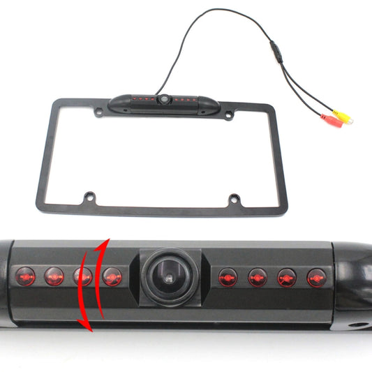 PZ422 America Car License Plate Frame 120 Degree Rear View Camera by buy2fix