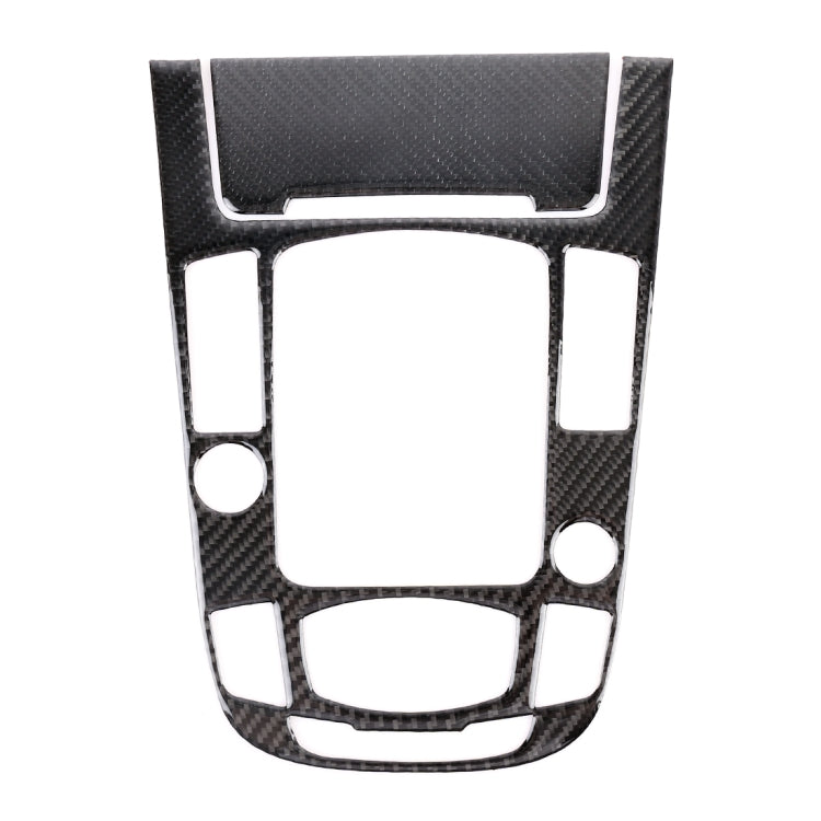 2 PCS Car Carbon Fiber Gear Panel Decorative Sticker for Audi A4L / A5 / Q5 2009-2016 by buy2fix