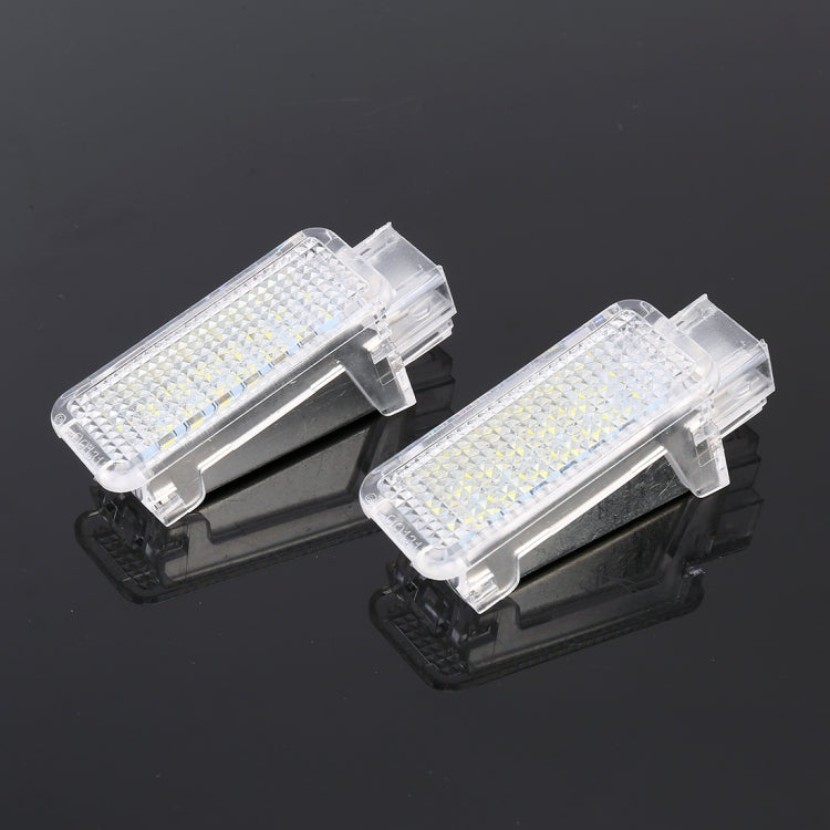 2 PCS LED Car DC 12V 1.5W Door Lights Lamps for Audi / Volkswagen(Blue Light) by buy2fix