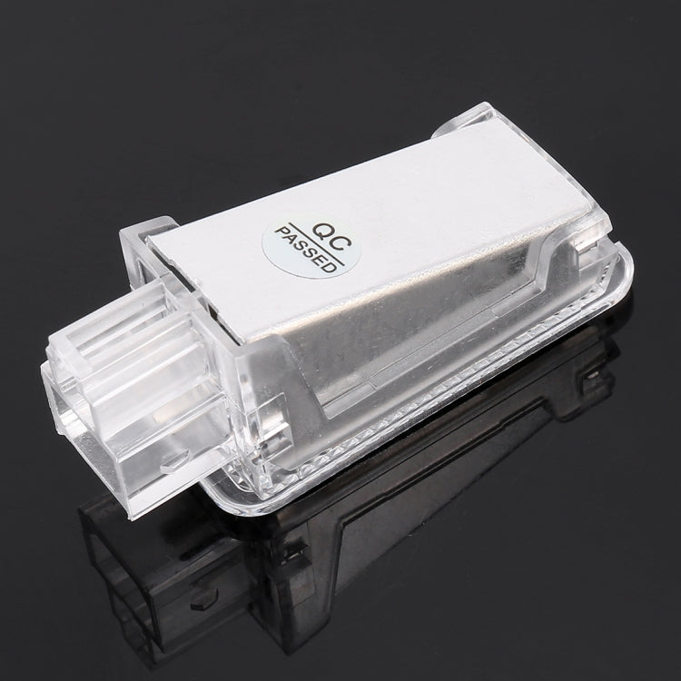 2 PCS LED Car DC 12V 1.5W Door Lights Lamps for Audi / Volkswagen(Blue Light) by buy2fix