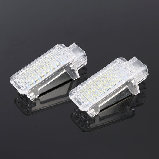 2 PCS LED Car DC 12V 1.5W Door Lights Lamps for Audi / Volkswagen(White Light) by buy2fix