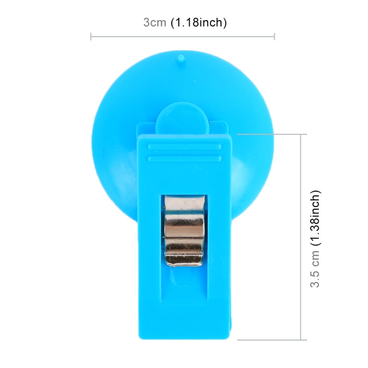 2 PCS Car Windshield Multi-functional Suction Cup Clip, Random Color Delivery - Auto Fastener & Clips by buy2fix | Online Shopping UK | buy2fix