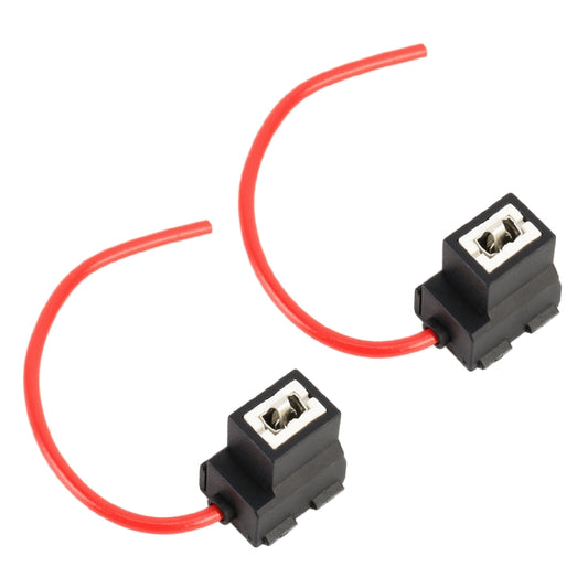 2 PCS Car H1 / H3 Bulb Holder Base Female Socket with Wire by buy2fix