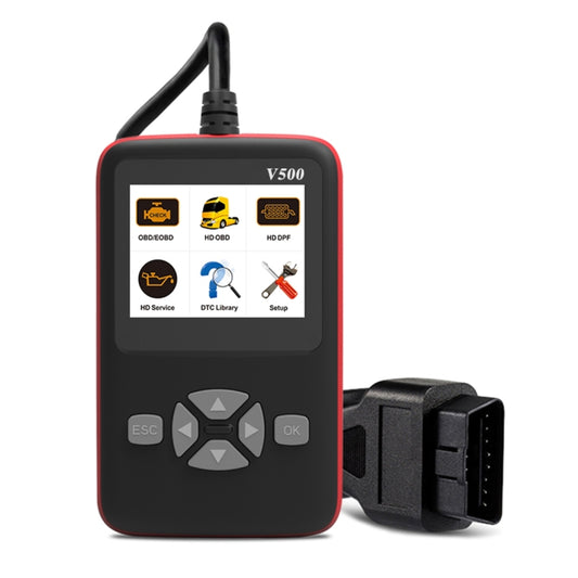 V500 Trunk HD Reading Card Professional OBDII Diagnostic Code Scanner Tool by buy2fix